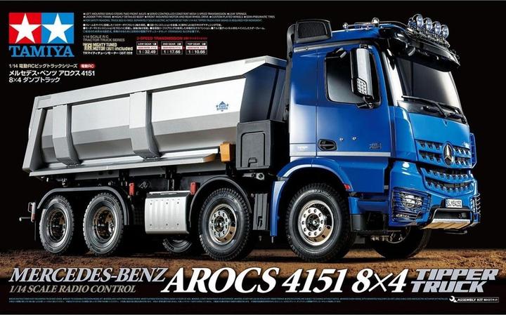 Image du produit Tamiya Camion benne Mercedes Benz Arocs (Kit)