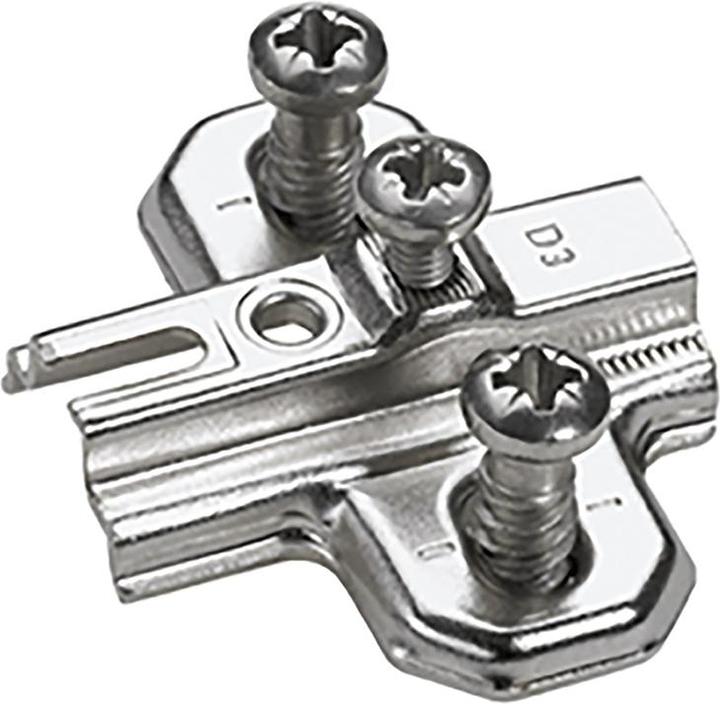 Hettich Cross mounting plate System 2006 (Nail plate, 1 pcs.)