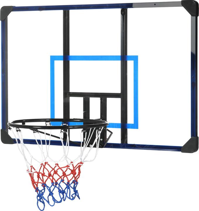 SportNow Panier de basket-ball avec panneau arrière incassable