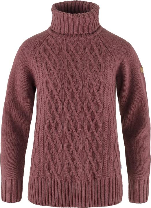 Fjällräven Women's Övik Cable Knit Roller Neck