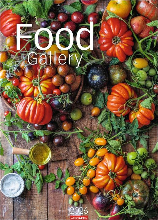 Produktbild Food Gallery Kalender 2026 (49 x 68 cm, Harter Einband, Deutsch)