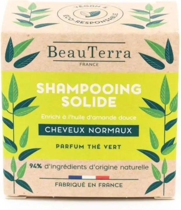 Actual product image BeauTerra Shampoo Solid Normal Hair (Solid shampoo)