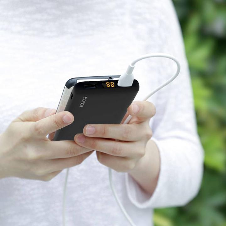 Actual product image Romoss bank (additional battery) 10 (10000 mAh, 10 W, 37 Wh)