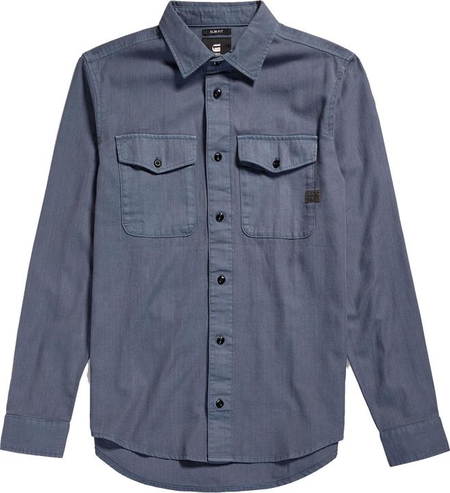 Produktbild G-Star G- Star Hemd MARINE SLIM Langarmhemd (M)