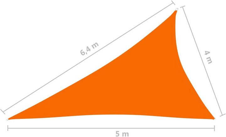 Image du produit VidaXL Voile d'ombrage (400 x 500 x 640 cm)