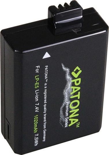 Actual product image Patona Premium Battery Canon LP-E5 (Camera battery)