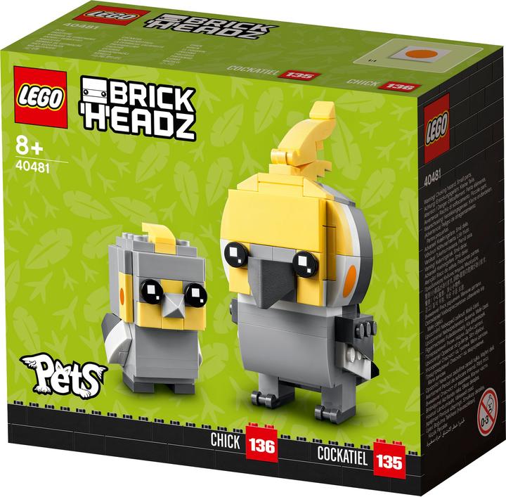 Immagine prodotto LEGO BrickHeadz - Cacatua (40481, LEGO Brickheadz)