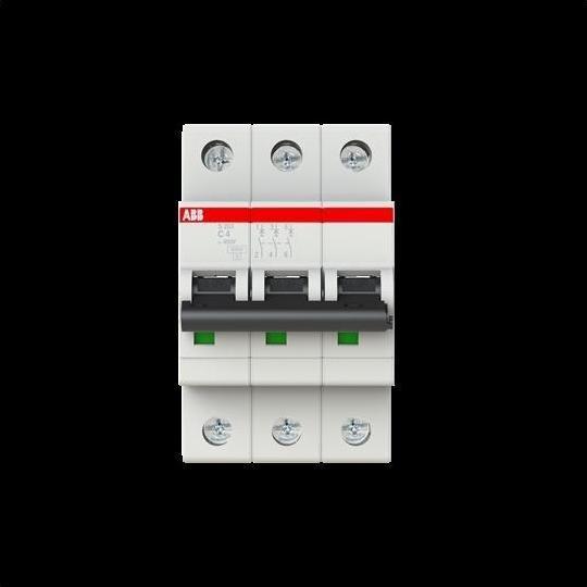 Produktbild ABB S203-C4 Sicherungsautomat 4A pro M compact 3-polig