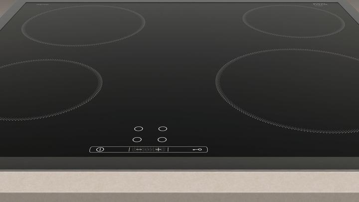 Produktbild Constructa Elektro-Kochfeld, 60 cm, Schwarz, Mit Rahmen aufliegend, CA321255