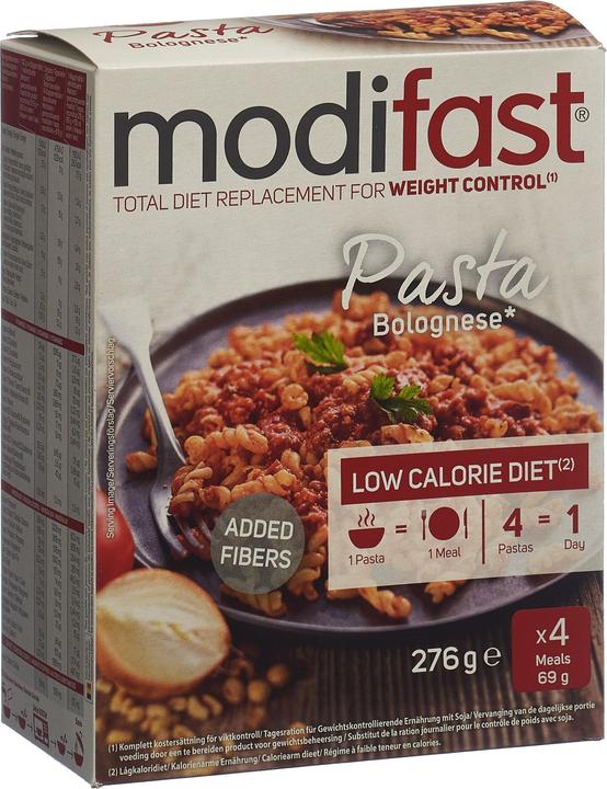 Modifast Pasta Bolognese (4 Stück, Beutel, 314 g)