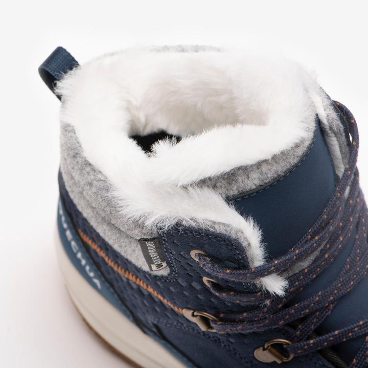 Produktbild Quechua Winterschuhe Damen halbhoch Leder warm wasserdicht Winterwandern - SH900 (38)