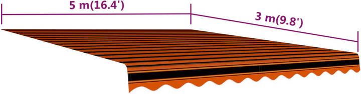 Produktbild VidaXL Lybed (500 x 300 cm)