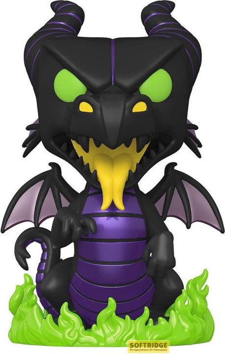 Actual product image Funko POP! Villains Maleficent Dragon (1106) Jumbo EXM