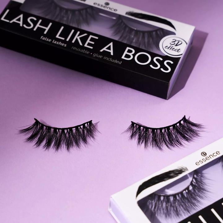Produktbild essence Künstliche Wimpern 3x Lash like a Boss Schwarz (Künstliche Wimpern)