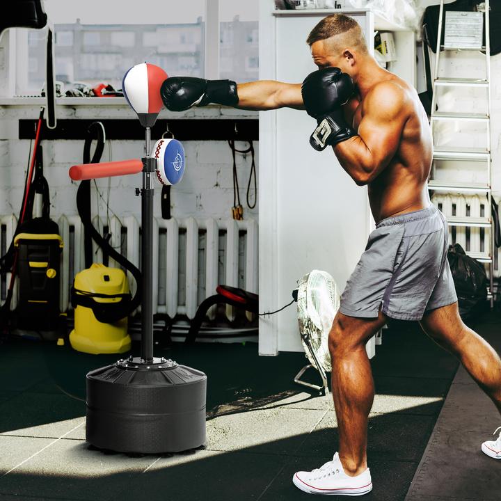 Immagine prodotto SportNow Stand da boxe con punching ball (80.50 cm, 13 kg)