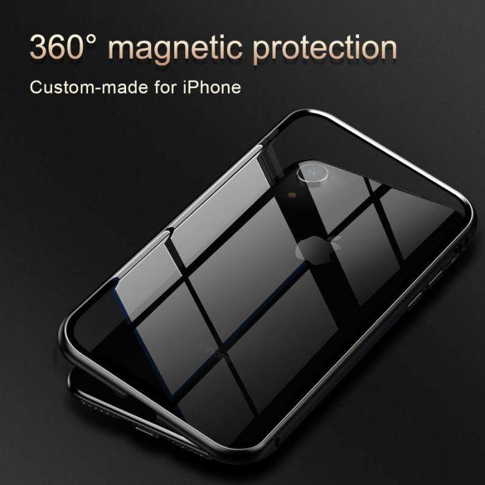 Actual product image Baseus Magnet cover (Apple iPhone XR)