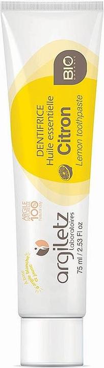 Image du produit Argiletz Dentifrice Citron Bio (75 ml)