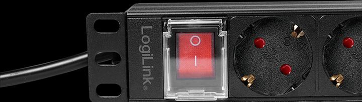 Actual product image LogiLink Socket strip (9 x, CEE 7/7, 2 m)