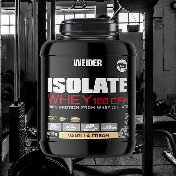 Produktbild Weider Isolate Whey 100 CFM (Vanille, 1 Stk., 908 g)