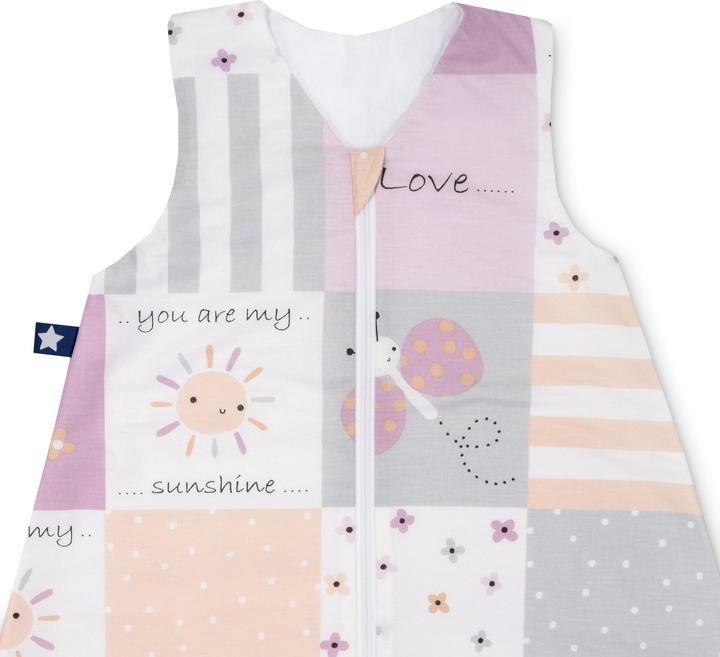 Actual product image Julius Zöllner Summer sleeping bag - Patch Rose (94 cm, 0.5 TOG)