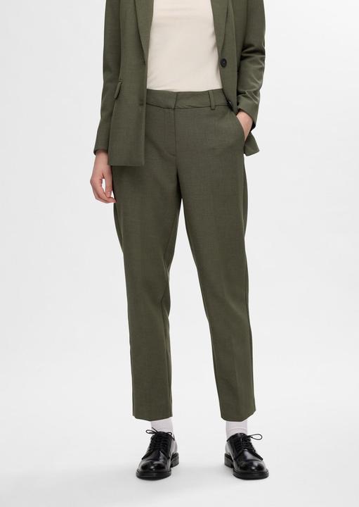 Image du produit Selected Femme Slfrita-Ria Mw Crop Pant Mel Noos (34)