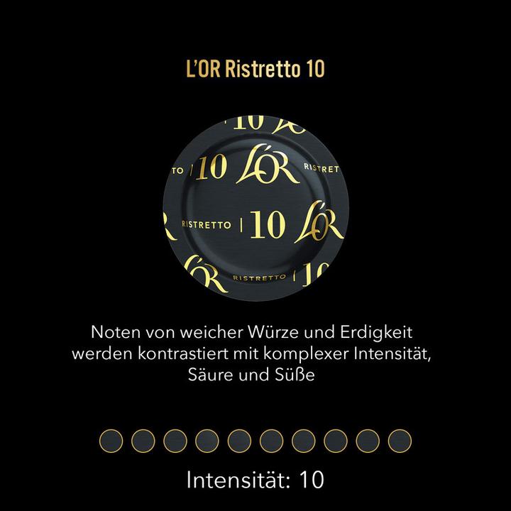 Image du produit L’OR Espresso Ristretto (50 x Port.)