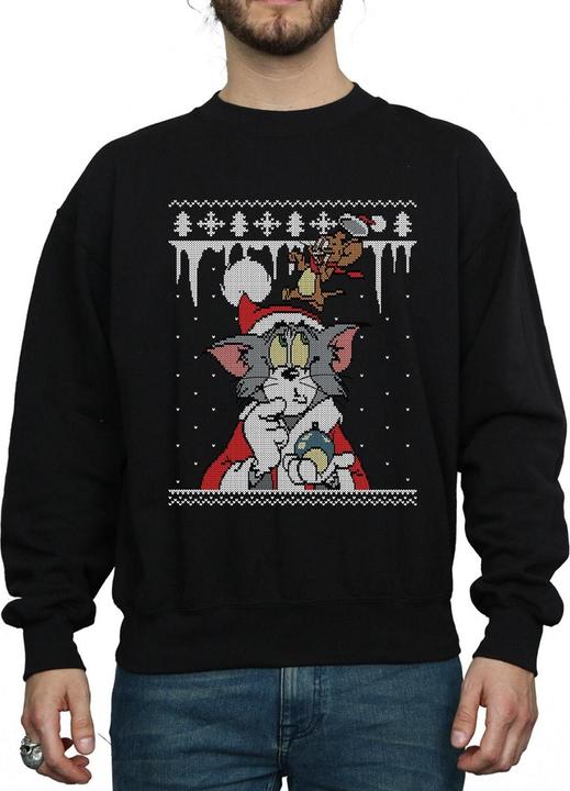 Produktbild Tom & Jerry Christmas Fair Isle Sweatshirt (XL)