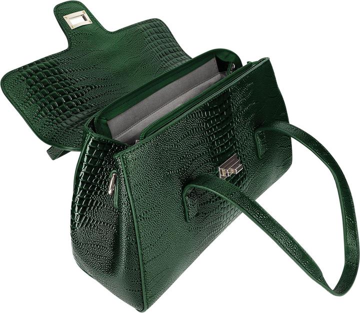 Image du produit Gallantry Sac à main en crocodile vert (15 l)