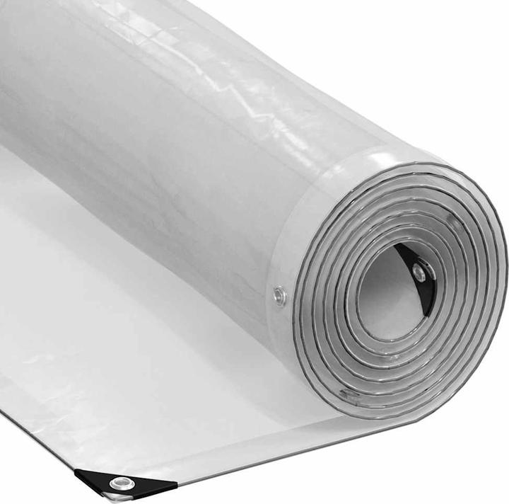 Immagine prodotto VidaXL Telone trasparente con occhielli (400 x 500 cm)