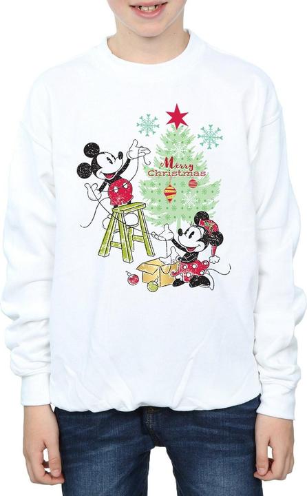 Image du produit Disney - Sweat MICKEY AND MINNIE CHRISTMAS TREE - Garçon (152, 158)
