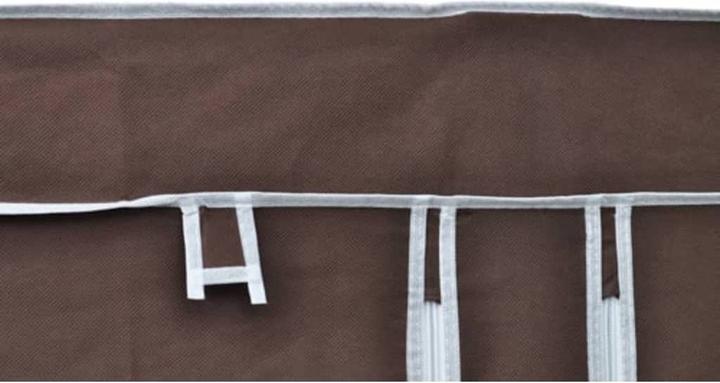 Actual product image VidaXL Stoffschrank (110 x 45 x 175 cm)
