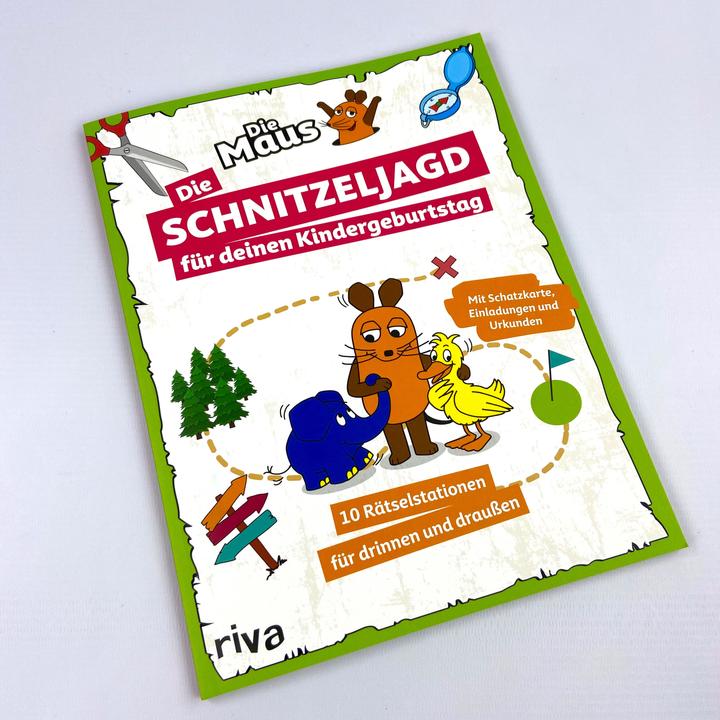 Actual product image Die Maus - Die Schnitzeljagd für deinen Kindergeburtstag (German, Riva Publishing House, 2021)