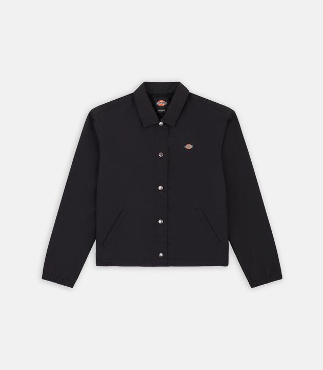 Dickies Oakport Cropped Coach Jacket W Black