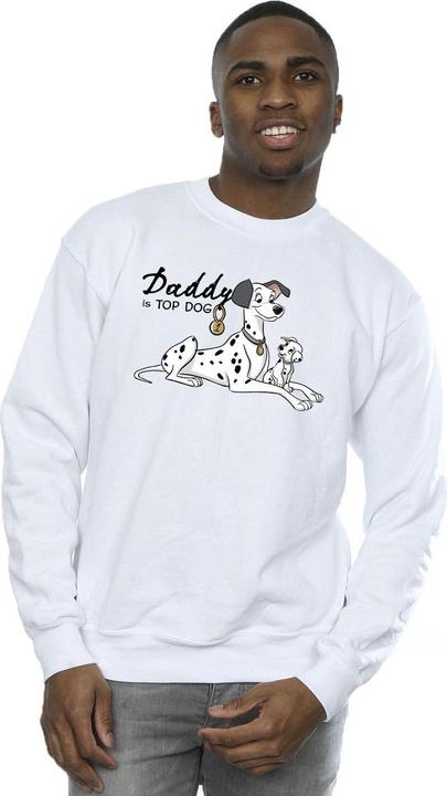 Actual product image Disney Mens 101 Dalmatians Top Dog Sweatshirt (XXL)