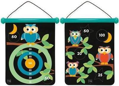 Produktbild Scratch Magnet Dartspiel Eule medium (1 x)