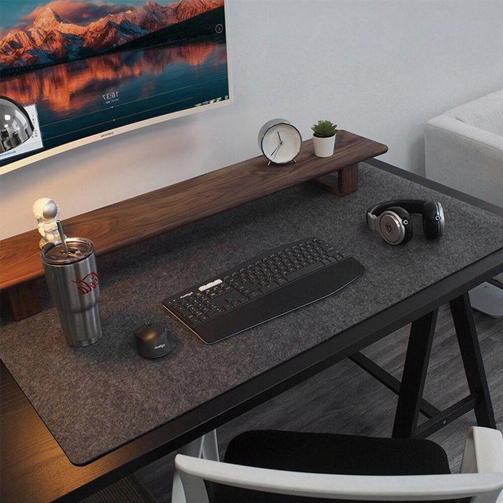 Actual product image JTI Desk pad - 80 x 40 cm - dark grey
