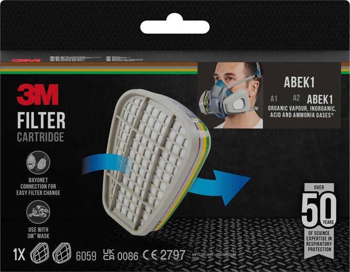 Produktbild 3M Austauschfilter (ABEK1, 2 x)