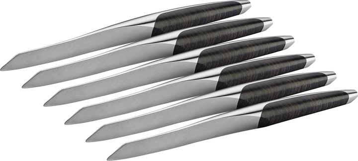 Immagine prodotto Sknife Coltello da bistecca in frassino (6 Pezzo/i, Set di posate)