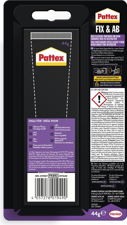 Immagine prodotto Pattex Fix & Ab (80 g, 44 ml)