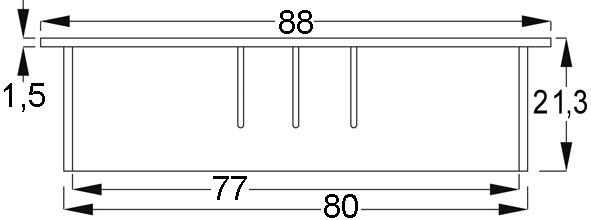 Produktbild OK-Line Kabeldurchlass (Kabeldurchlass, 6.70 cm)