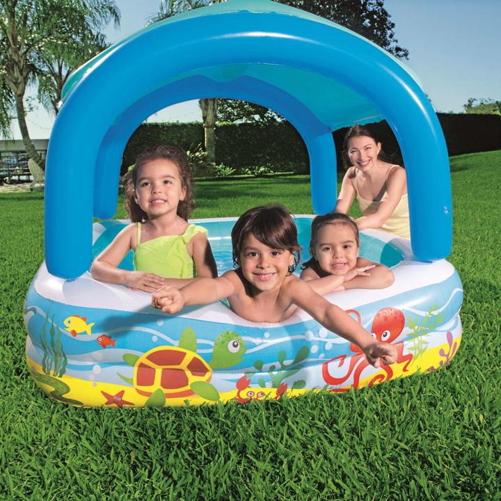 Actual product image Bestway Kinderbecken mit Schiebedach