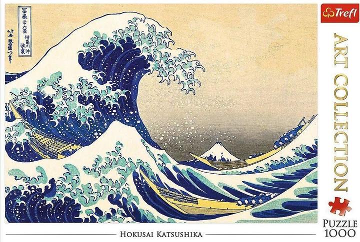Immagine prodotto Trefl La grande onda al largo di Kanagawa, Hokusai Katsushika (1000 pezzi)