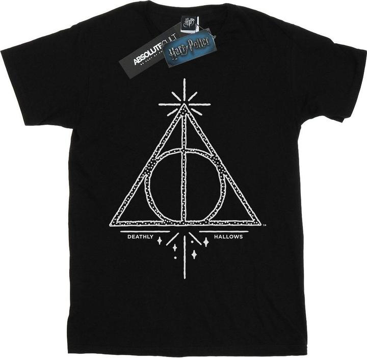Produktbild Deathly Hallows Symbol TShirt Mädchen (140, 146)