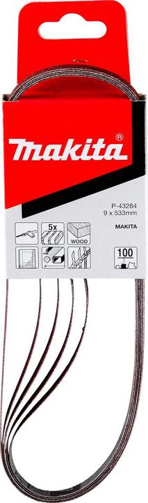 Image du produit Makita Bandes abrasives (100)