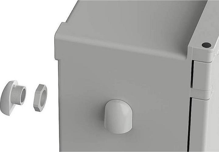 Bopla PS VE XS Polysafe Belüftungselement XS Belüftungselement (L x B x H) 25 x 28 x 10 mm Glasfaserverst (Gehäuse)