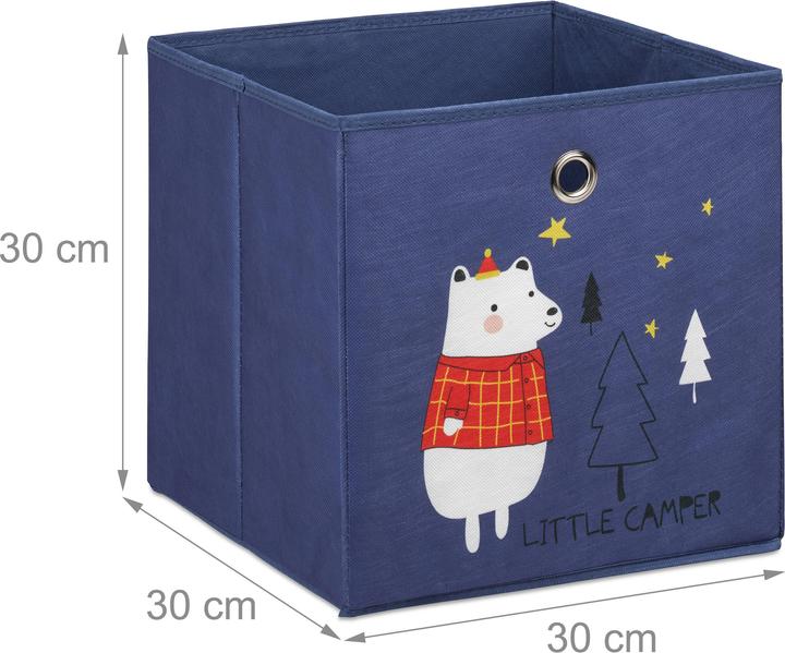Produktbild Relaxdays 4x Kinderaufbewahrungsboxen