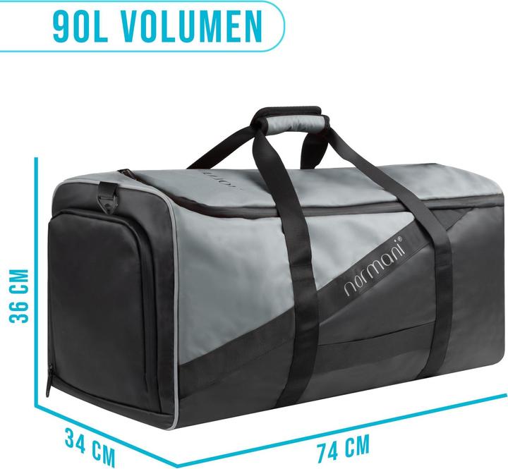 Actual product image Normani Sports bag 90 l north pass (90 l)