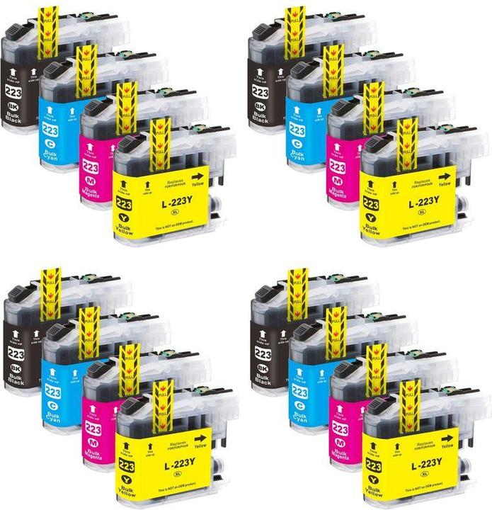 Produktbild Hermex Kompatible Tintenpatrone XL für Brother MFC-J5620DW (M, BK, C, Y)