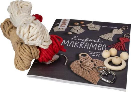 Immagine prodotto Semplice set creativo di macramè. Con libro di istruzioni e materiale