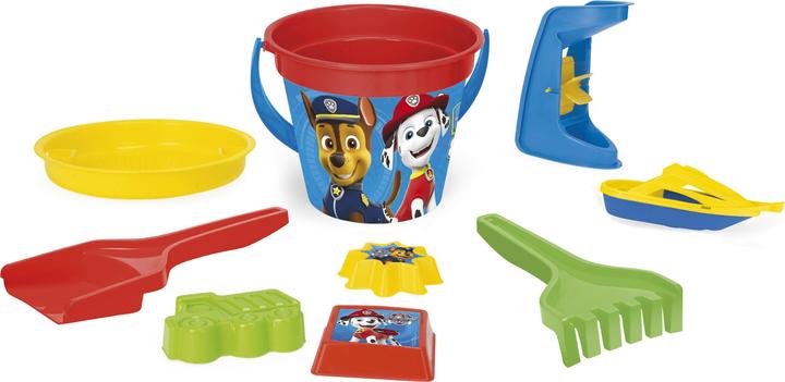 Actual product image Wader Paw Patrol bucket set 9-piece colourful